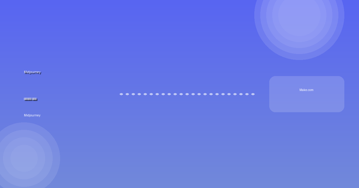 Midjourney 메이크닷컴 자동화 방법 – Midjourney Inc AI 연동 가이드
