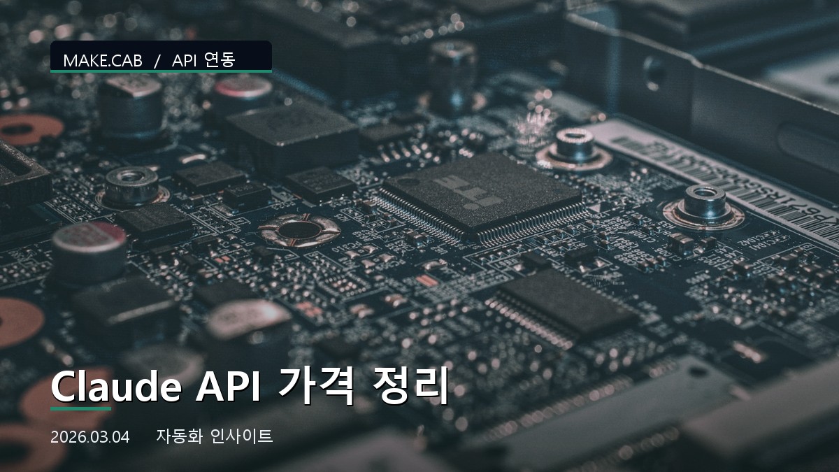 Claude API 가격 정리